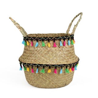 Panier De Rangement Petit En Corde De Coton Boîte De Rangement Tissée