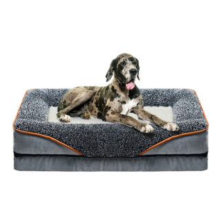 Panier Pour Chien En Osier Ovale Avec Le Nom 80x60 H20 CM