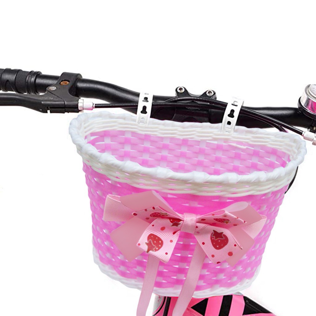 Panier De Vélo En Osier Pour Adultes Et Enfants - Panier De Rangement