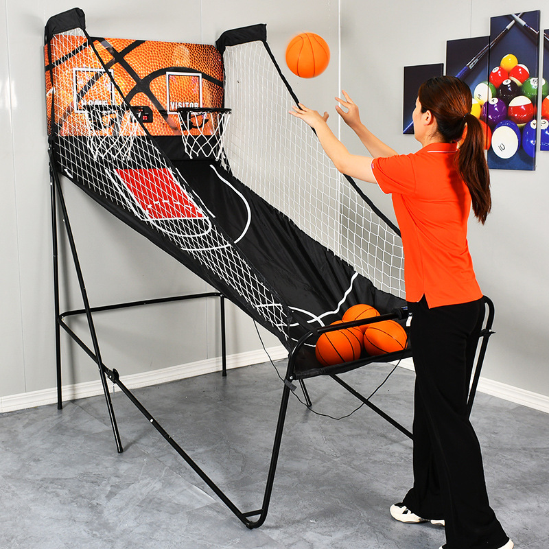 Double panier de basket électronique pliable • Le Comptoir du Panier