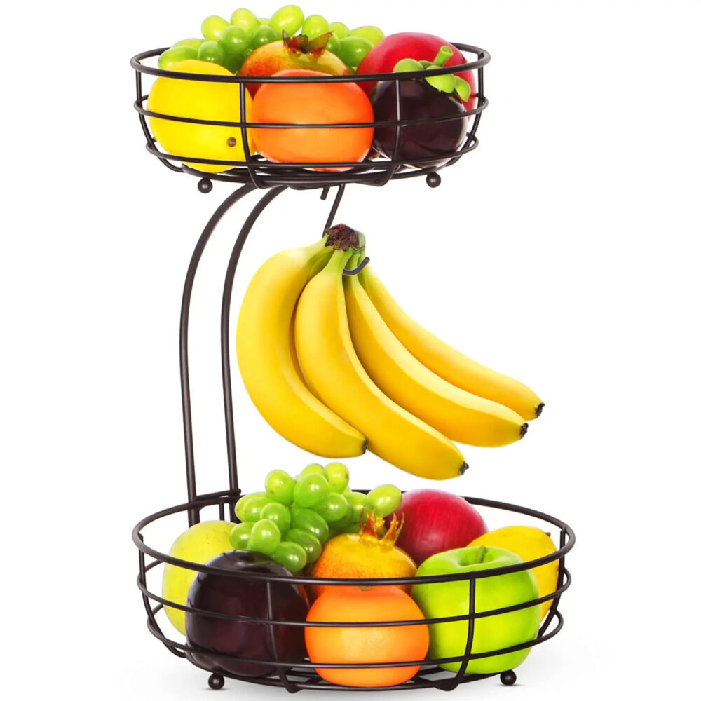 Panier_à_fruits_stable_à_double_étage1 Panier à fruits stable à double étage ici sur un fond blanc.
